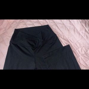 Aerie high waisted crossover flare legging (Dupe)